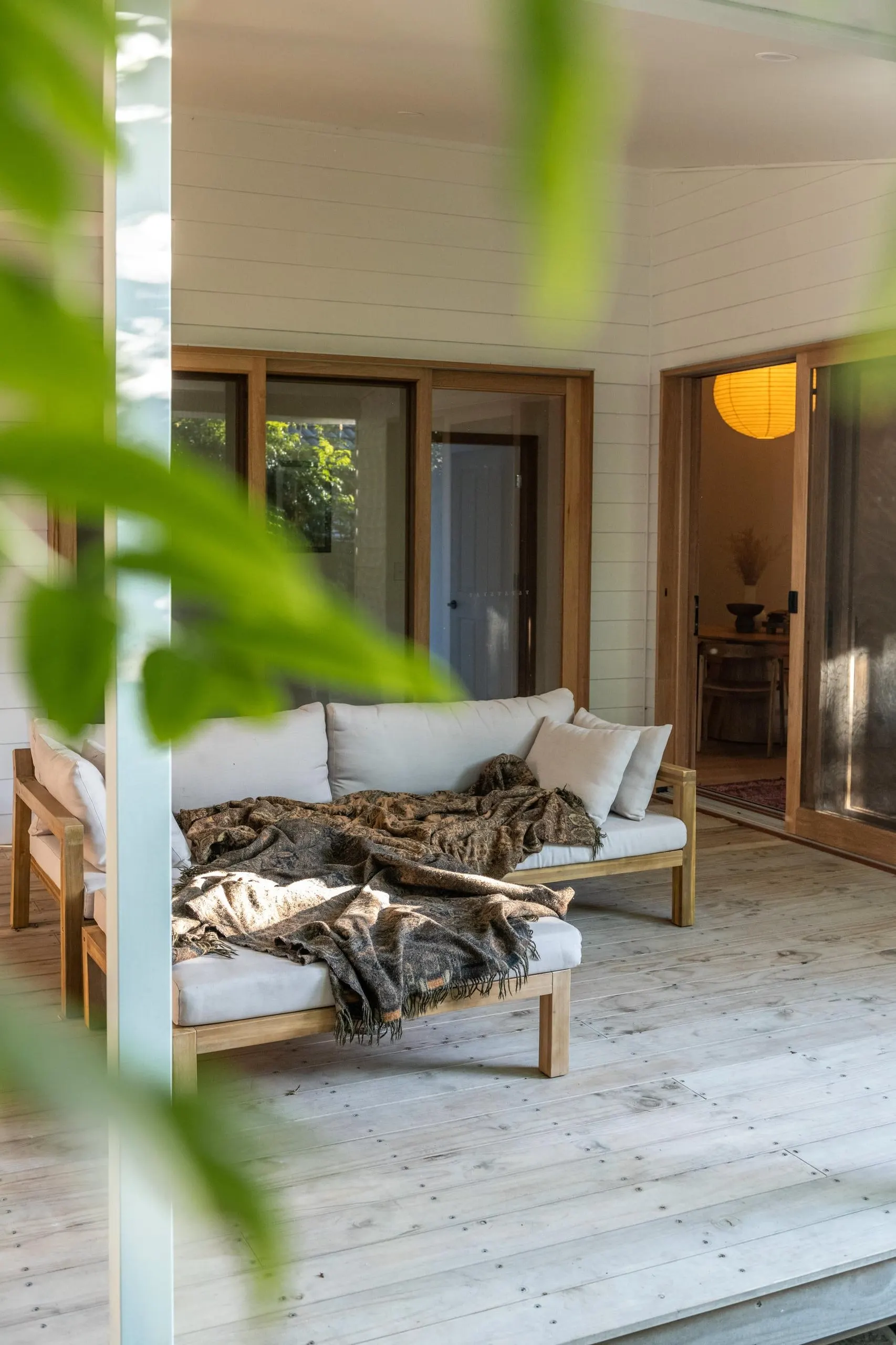 Alfresco in the Nirvana project, Long Jetty, Central Coast, by Clove Interiors