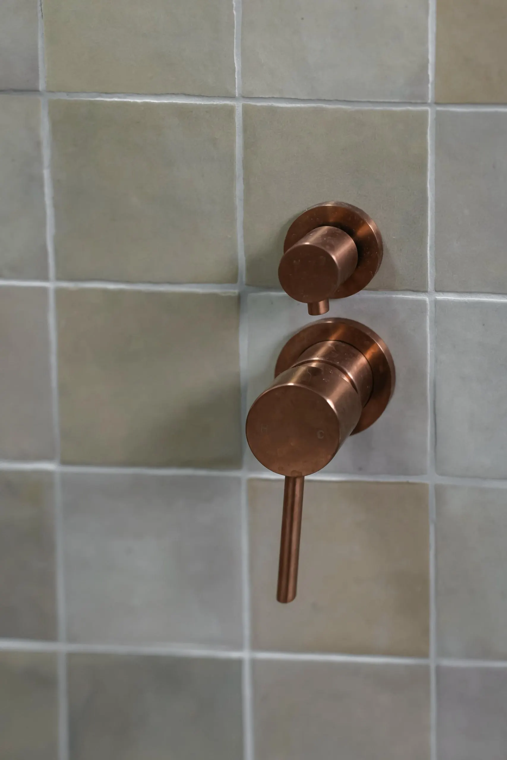 Bathroom tapware in the Coastal Retreat project, Bateau Bay, Central Coast, by Clove Interiors