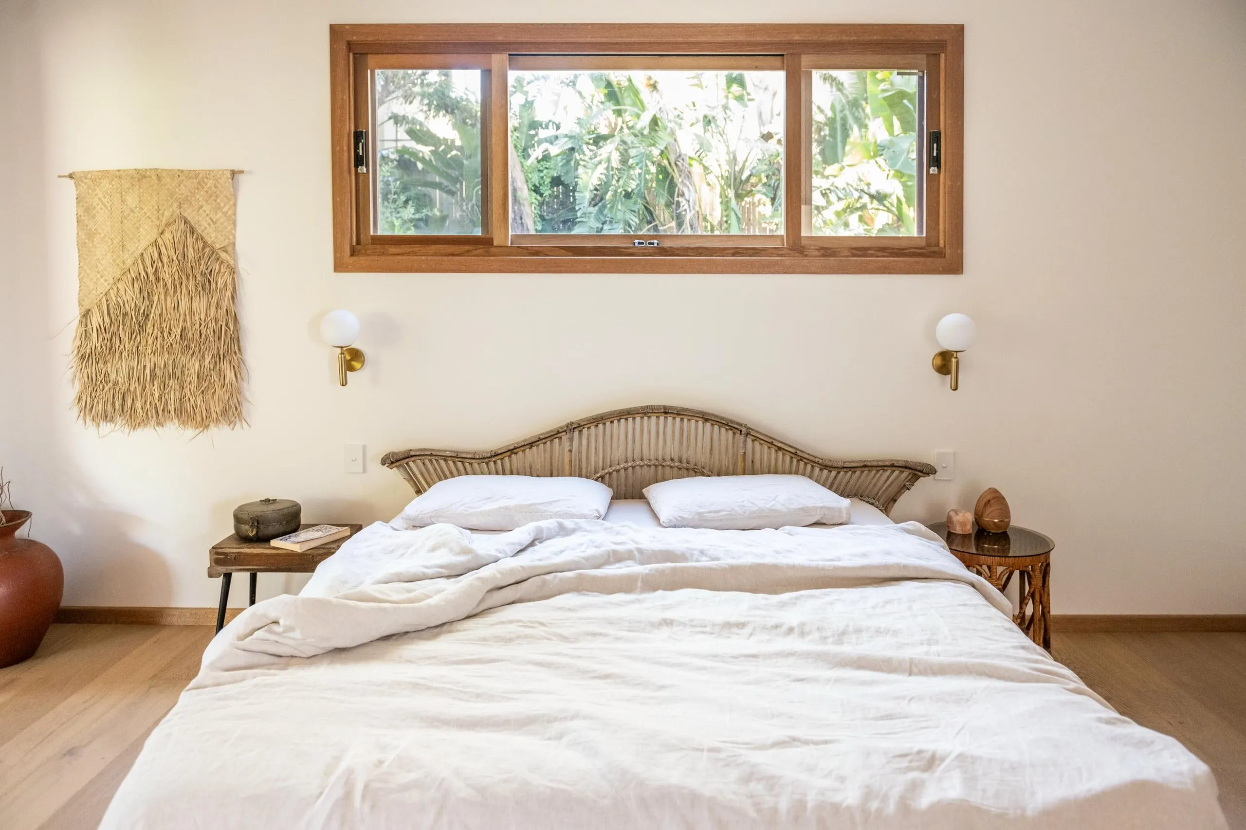Bedroom in the Nirvana project, Long Jetty, Central Coast, by Clove Interiors