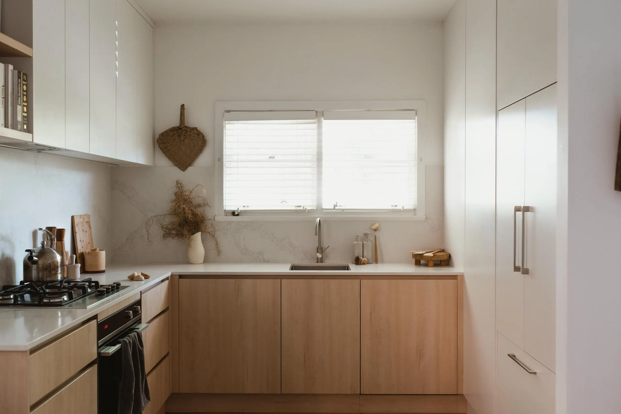 Kitchen in the Clove Haven project, the Central Coast, by Clove Interiors