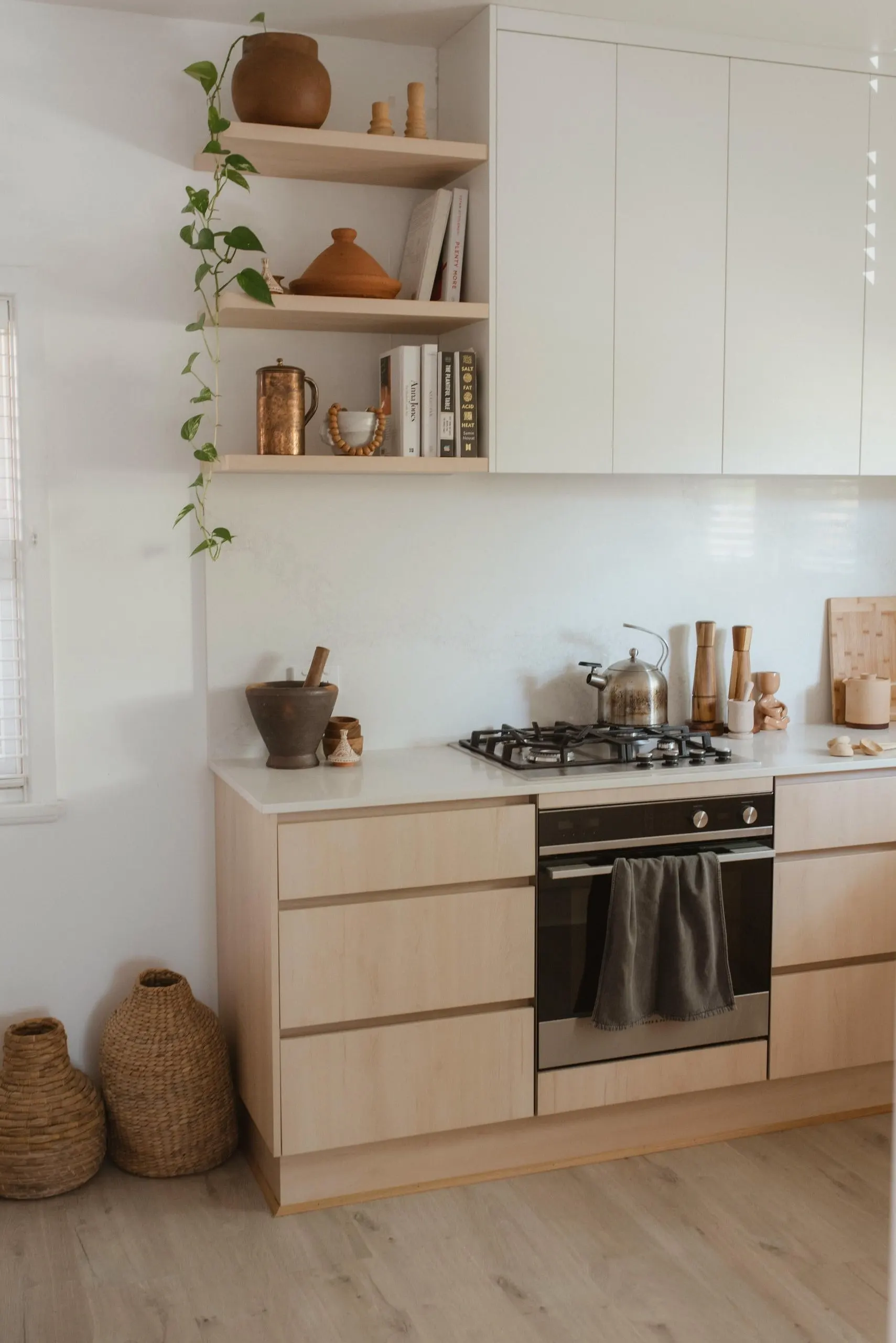 Kitchen in the Clove Haven project, the Central Coast, by Clove Interiors