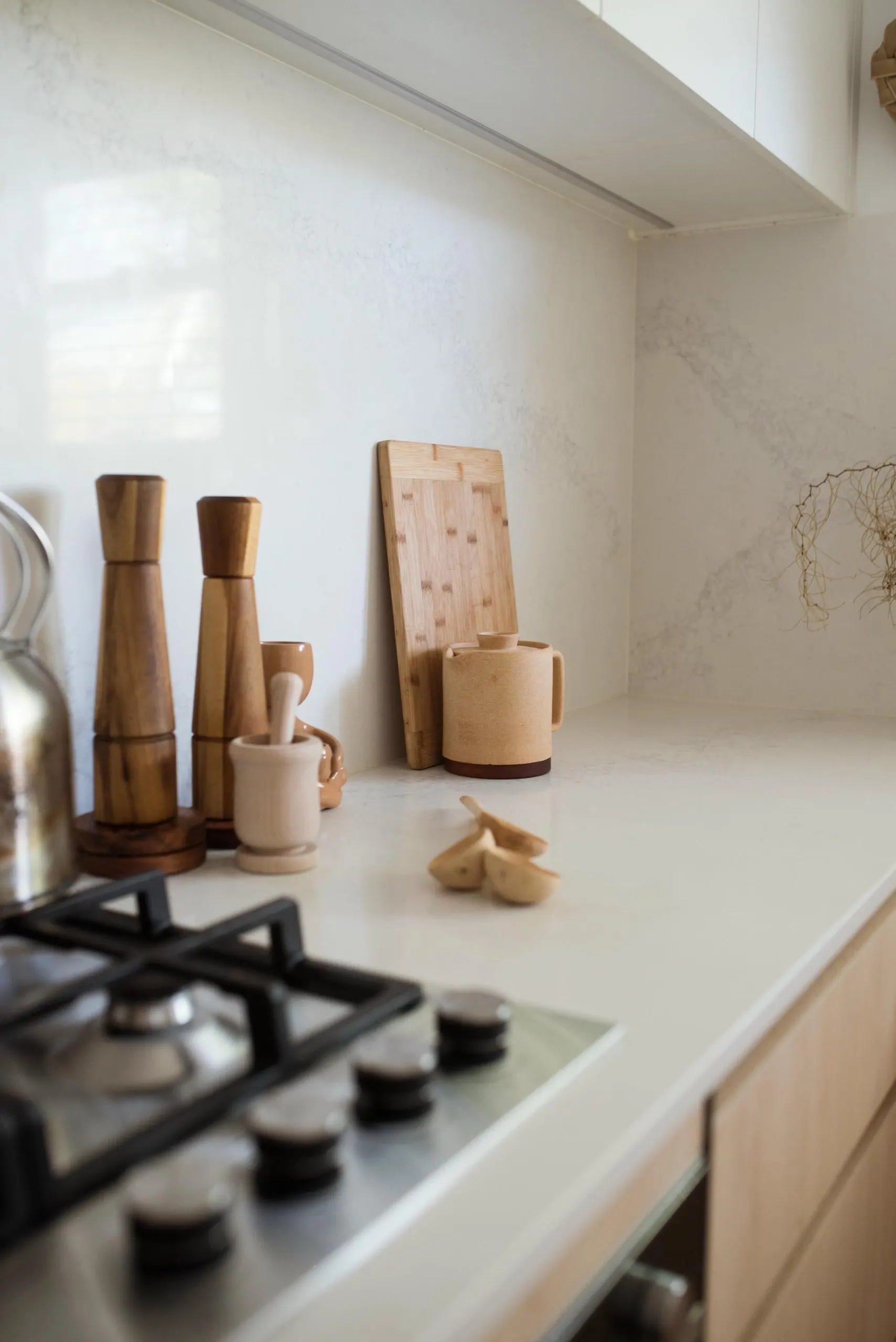 Kitchen detail in the Clove Haven project, the Central Coast, by Clove Interiors