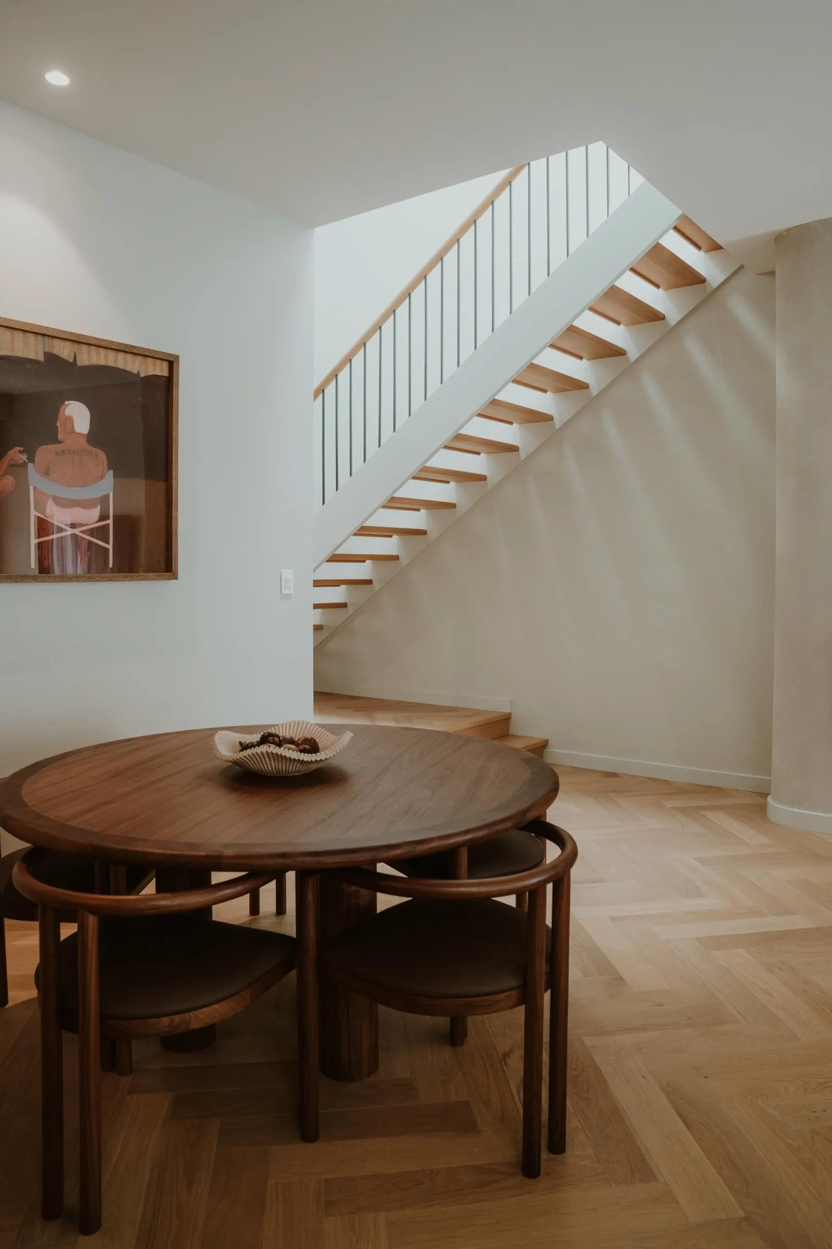Staircase in the Terrace View project, Terrigal, Central Coast, by Clove Interiors