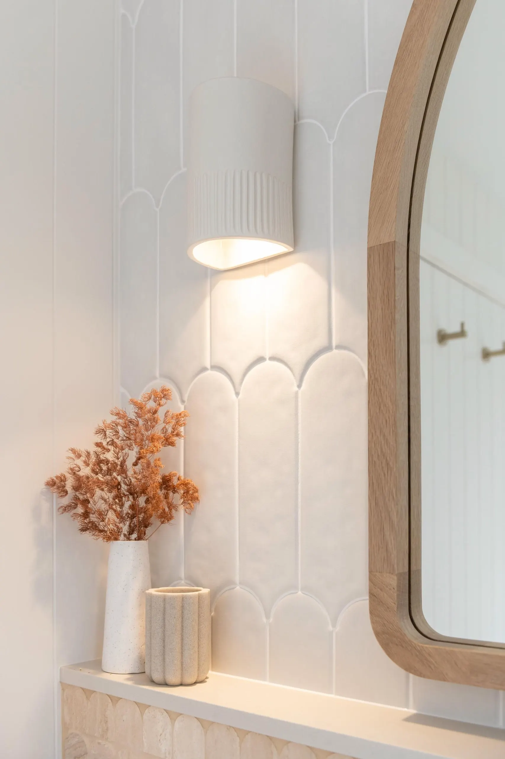 Styling detail in the Barradise project, the Central Coast, by Clove Interiors