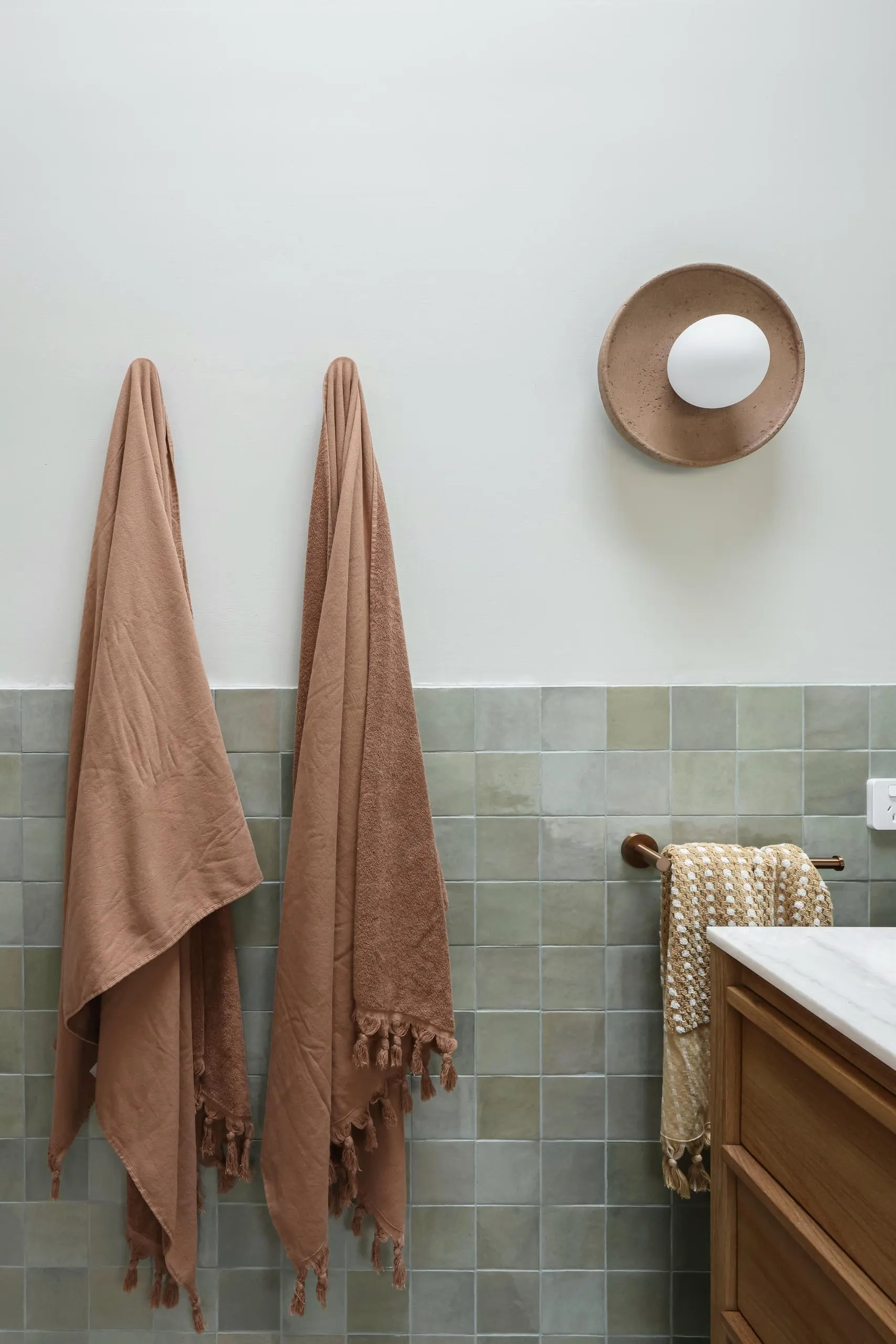 Styling detail in the Coastal Retreat project, Bateau Bay, Central Coast, by Clove Interiors