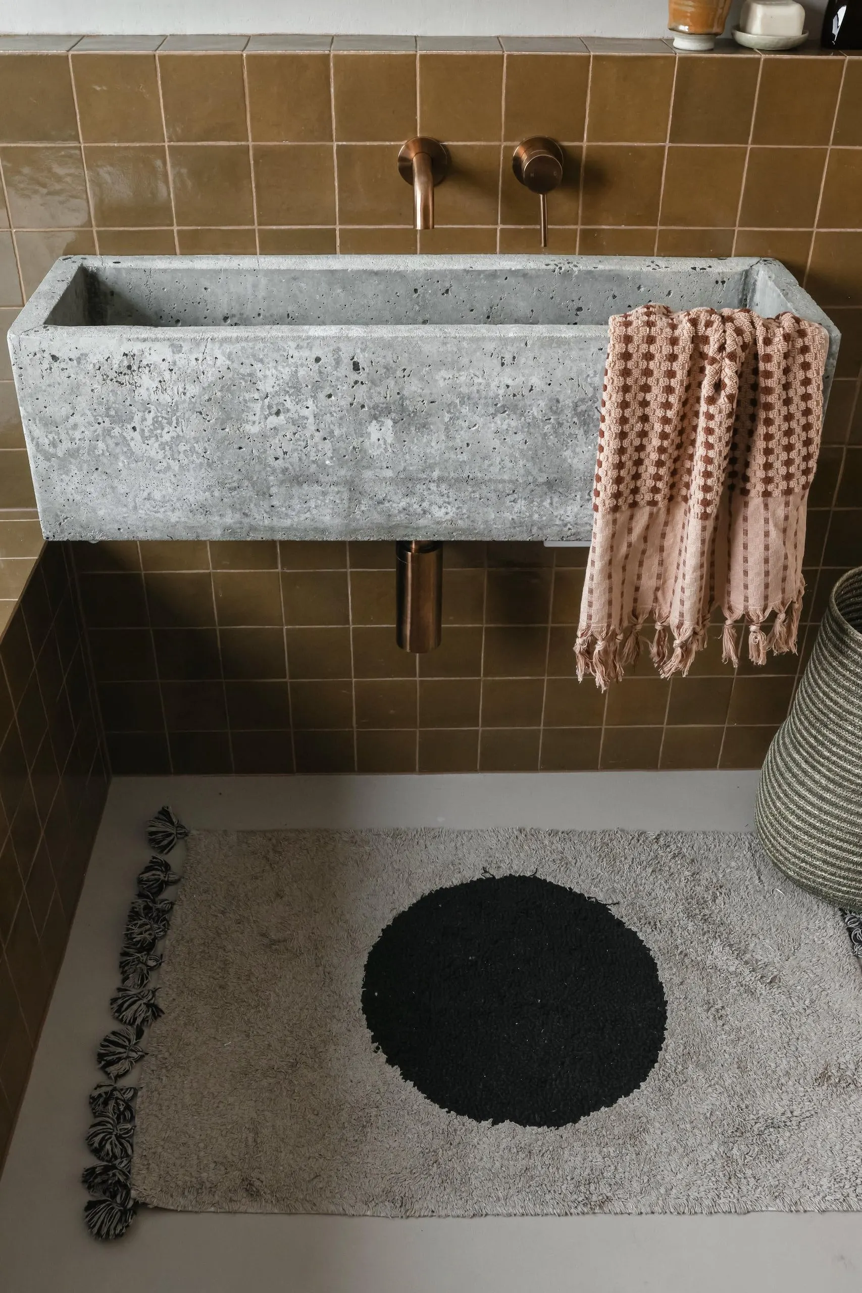 Vanity in the Long Jetty project, Long Jetty, Central Coast, by Clove Interiors