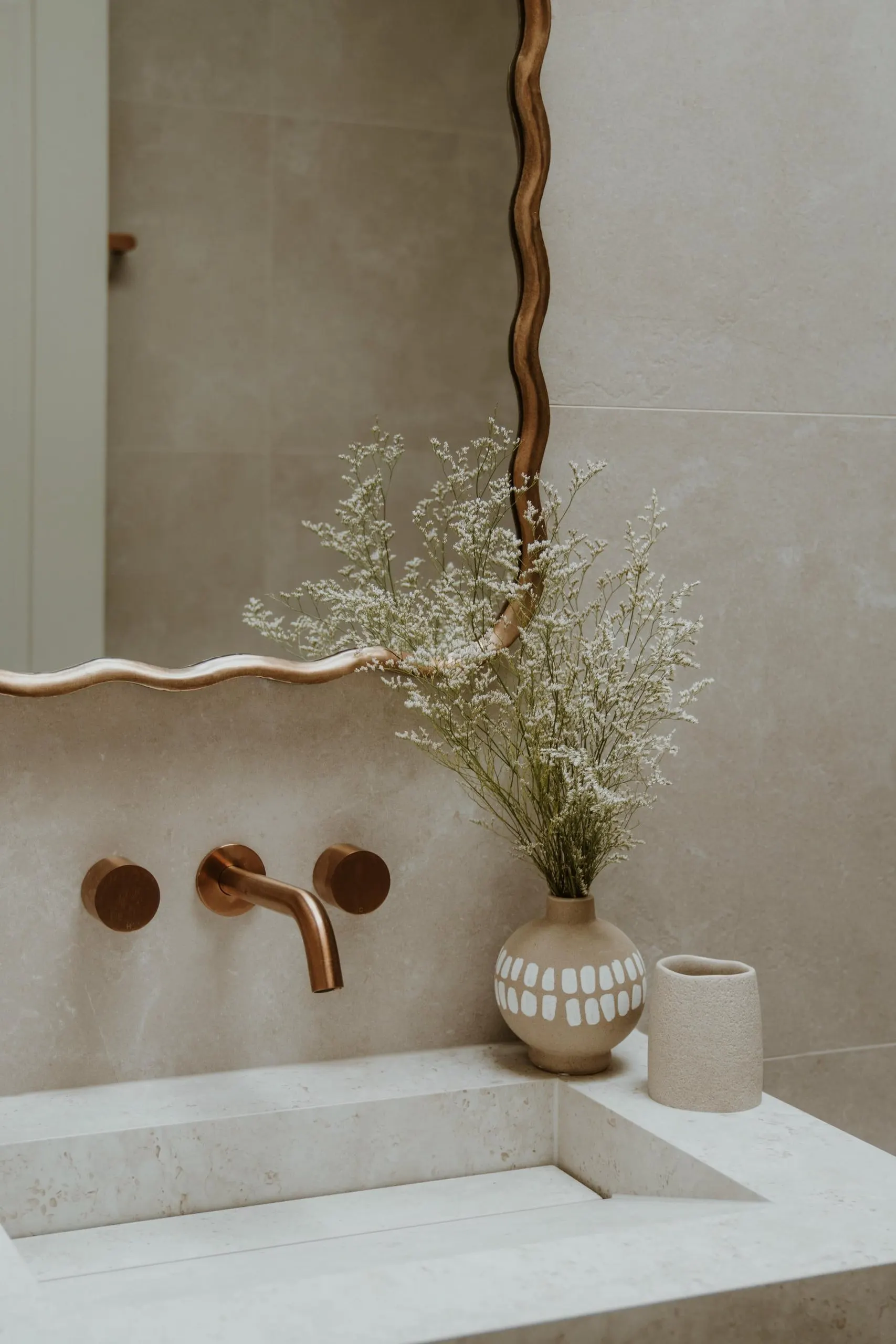 Vanity in the Terrace View project, Terrigal, Central Coast, by Clove Interiors