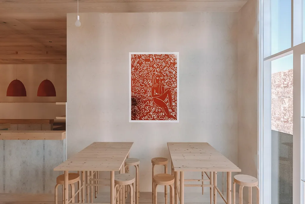 3D render of the Henry Lee's bar interior